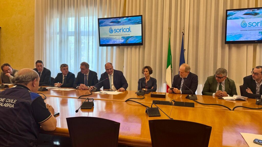 Emergenza idrica in Calabria: confronto tecnico in Prefettura a Reggio