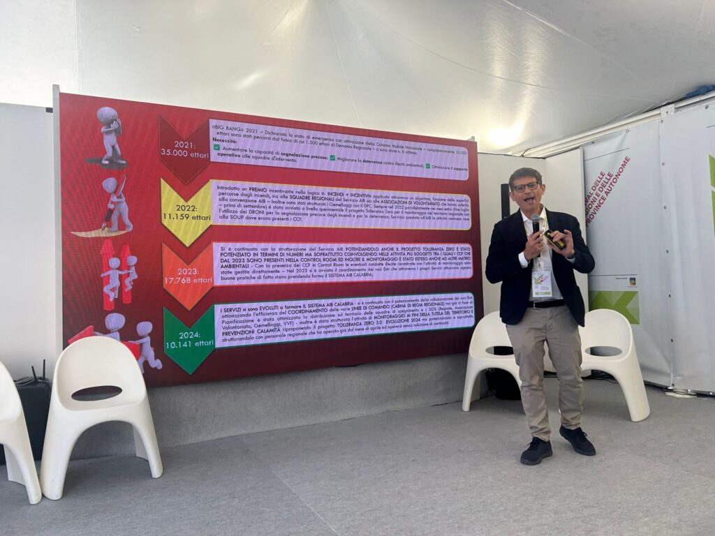 Incendi. L’operazione “tolleranza zero” al Festival delle Regioni e delle province autonome