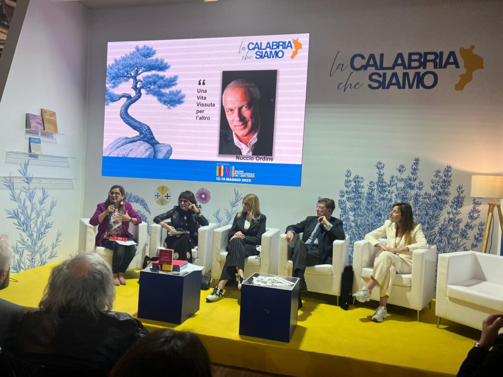 Regione Calabria al Salone del libro di Torino: giornata dedicata alla memoria di Nuccio Ordine