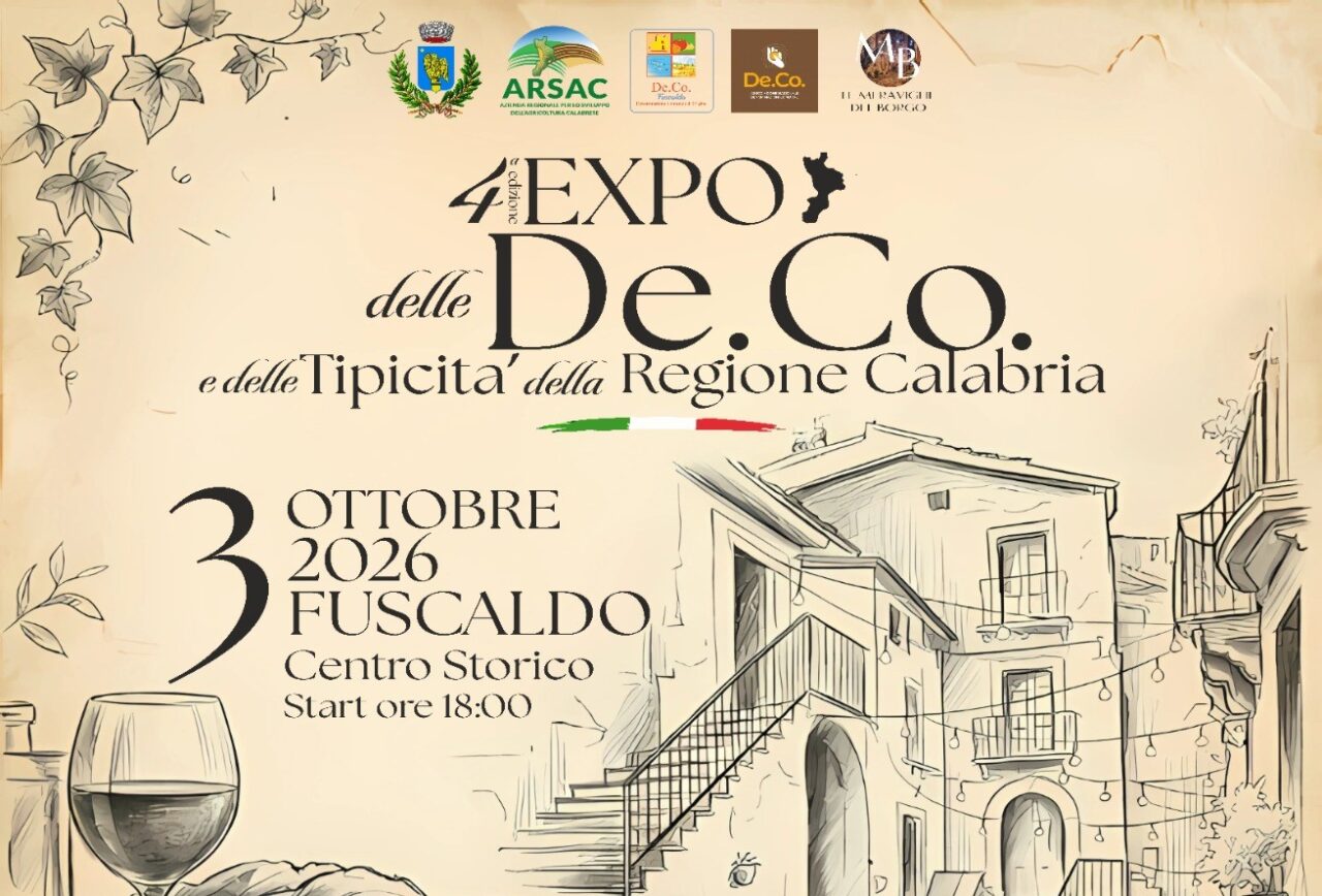 Fuscaldo capitale delle tipicità calabresi per la quarta Expo delle De.Co.
